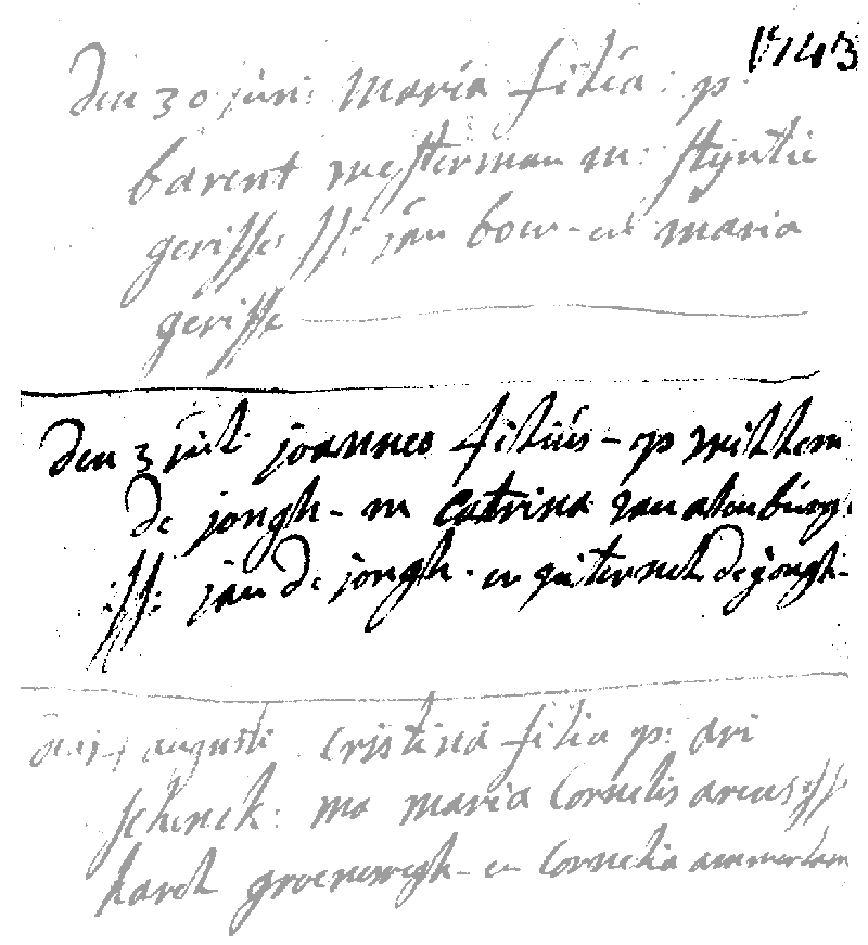 17430703 DTB dp RK-N&rsquo;dorp Joannes zv W d Jong - C v Alenburgh